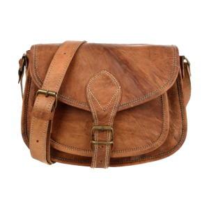 Daim Moto Classic Women Leather Saddle Bag