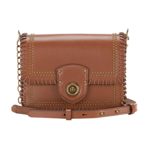 DAIM MOTO Crossbody Leather Saddle Bag