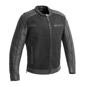 Daim Moto Buy One Get One Free Men's Motorcycle Mesh / Twill/Leather Jacket