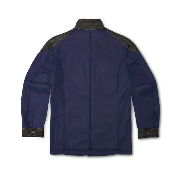 Daim Moto Buy One Get One Free Navy Leather Jacket - Image 2