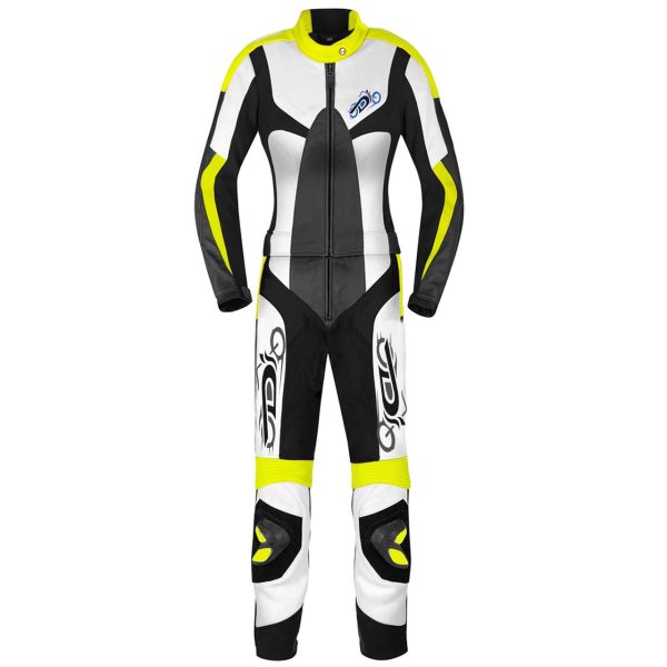 Daim Moto Women 2 piece Classic Motorbike Leather Suit