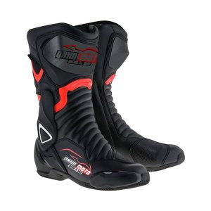 Daim Moto Motorbike Leather Boots #DM-B004