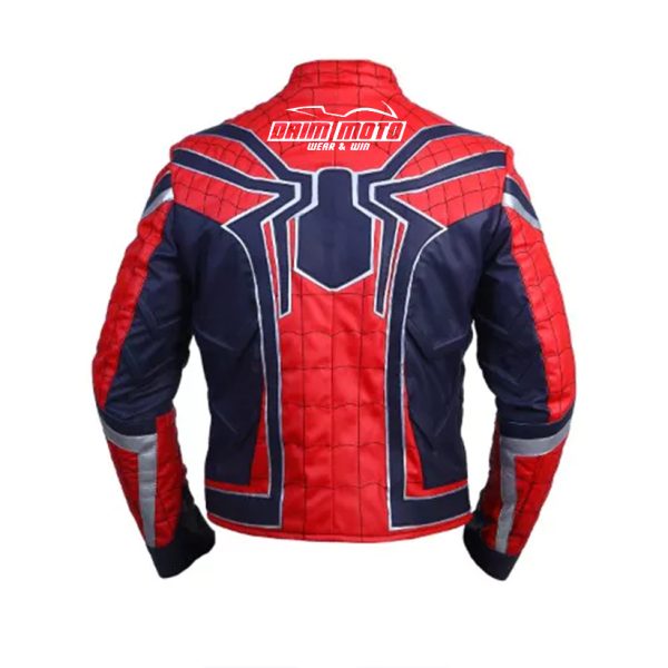 Daim Moto Buy One Get one Free Spider-Man Leather Jacket #S09 - Image 2