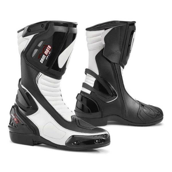DAIM MOTO  Waterproof Motorbike Leather Boot
