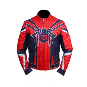 Daim Moto Buy One Get one Free Spider-Man Leather Jacket #S09