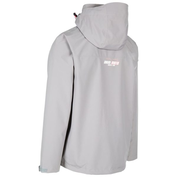DAIM MOTO MEN'S WATERPROOF JACKET WHITE - Image 2