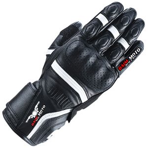 Daim Moto Black / White Racing Gloves