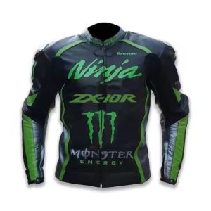 Kawasaki Ninja Motorbike Leather Jacket